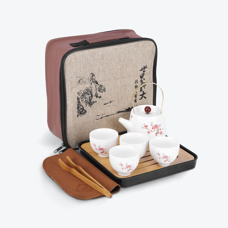Japanese Mountain Sun Travel Tea Set
